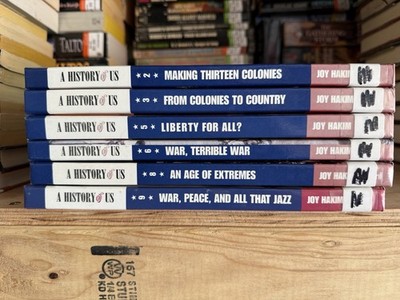 A History of US - 6 Book Set (Hardcover), 2nd Edition by Joy Hakim 2 3 5 6 8 9