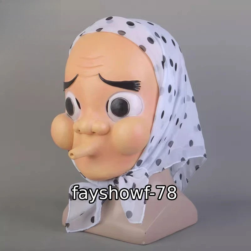 Demon Slayer Haganetsuka Hotaru Cosplay Full Mask Helmet Latex Halloween Gift - Image 4 of 4