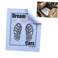 White Car Paper Floor Mats : Pcs Disposable Floor Cars Auto Vehicles 50