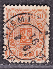 TIMBRE 1885 FINLANDE N° 23-OBL. (B)-VOIR SCAN R/V-