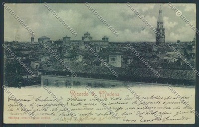 Modena Moonlight City Postcard ZT2433