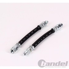 2x BREMSSCHLAUCH BREMSSCHLÄUCHE VORNE für AUDI 80 + 90 + COUPE + CABRIOLET