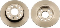 2X Bremsscheibe Hinten TRW DF4276 FÜR Audi Seat Skoda VW Scheibenbremse