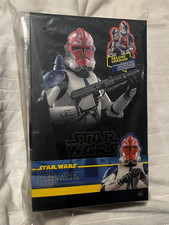 Hot Toys Star Wars The Clone Wars - 501st Battalion Clone Trooper Deluxe...