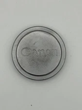 Canon 36mm Silver Chrome Metal Front Lens Cap