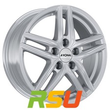 Ronal R65 silber 8x19" ET52 LK5 112 ML 66.5 Alufelgen 19 Zoll