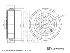 Tambour de frein Nissan NV200