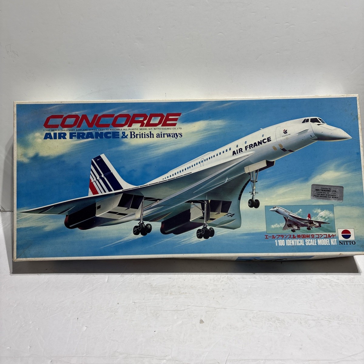 Nitto Concorde Air France-British Airways Model Kit 1/100 | eBay