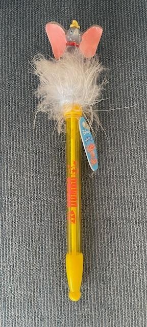 DISNEY Light Up Jiggly Feather Pen  - DUMBO Collectable