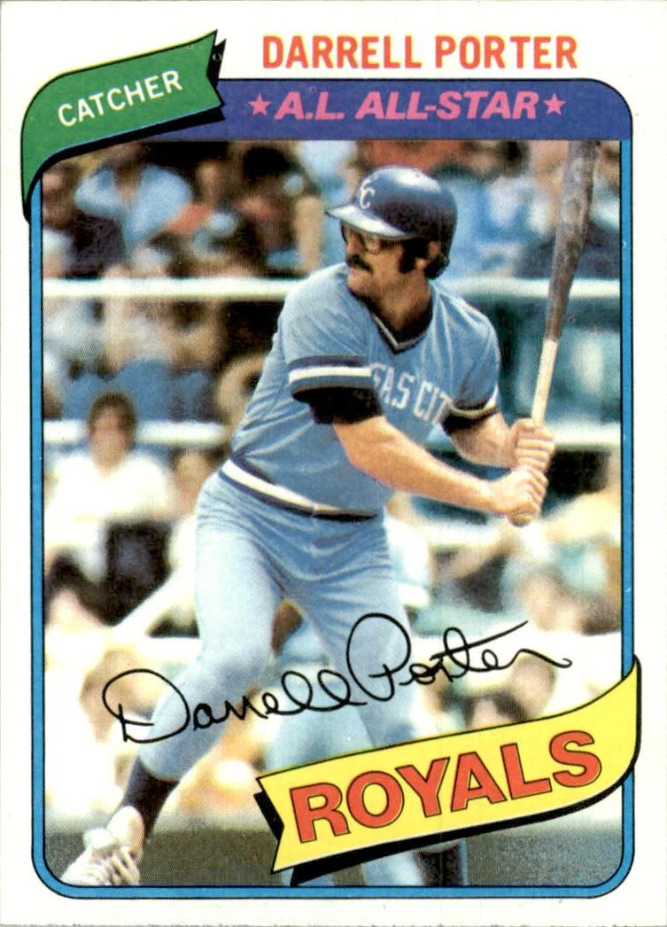 Darrell Porter trading card