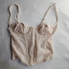 Forever 21 Lace Bustier Top Cr me Size Small - New with tags