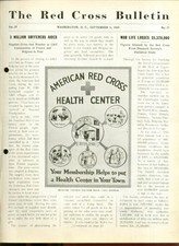 France & Belgium Aid RED CROSS BULLETIN 9/6 1920