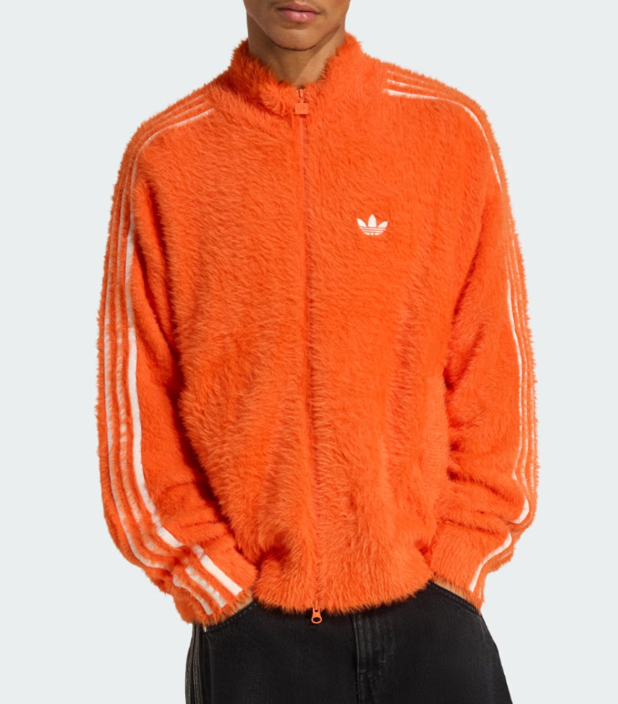 On Sale Adidas Originals Faux Mohair Classic Mens Track Top AsiaFit KR5144 35890₽