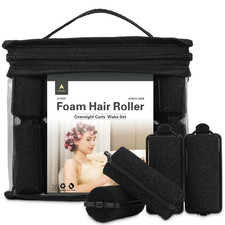36 Pieces Foam Sponge Hair Rollers - Soft Hair Styling Curlers for Hair Curls B