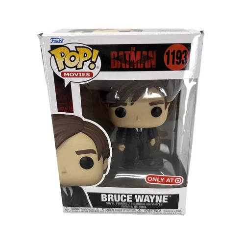 Funko Pop Movies The Batman Bruce Wayne Target Exclusive #1193 Box Damage