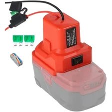 DIY Power Wheels Adapter with Fuse & Switch For Craftsman 19.2V Ni-MH Battery