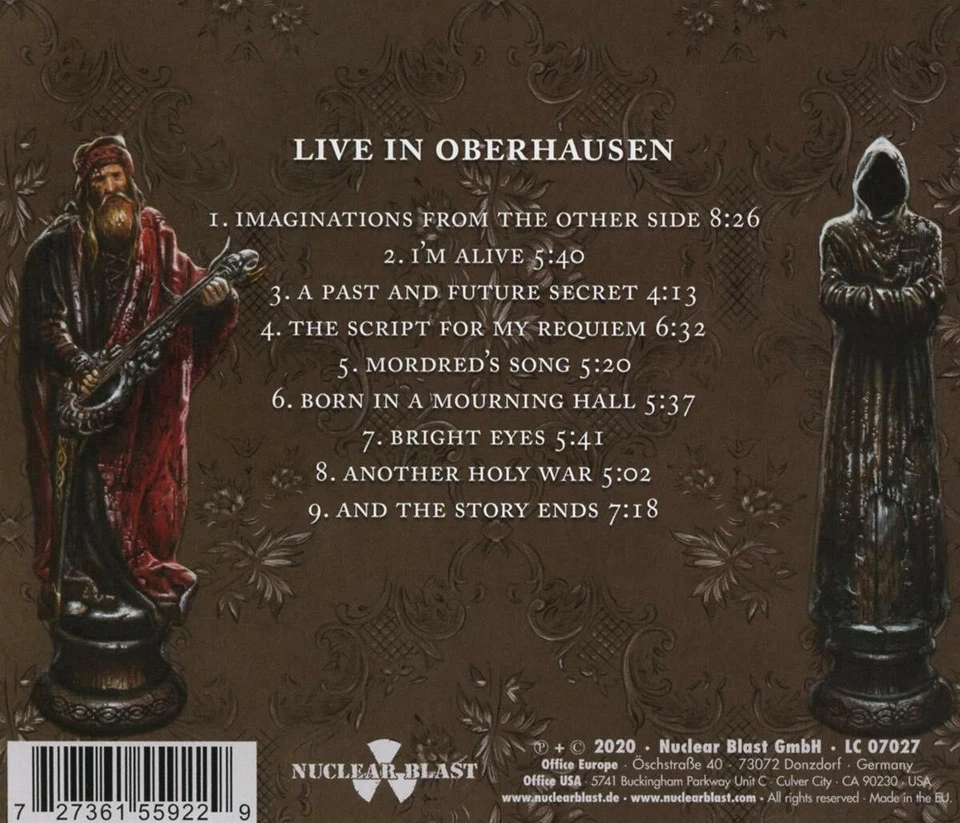 BLIND GUARDIAN--"Imaginations From The Other Side Live"--(CD)---NEU & OVP - Bild 2 von 3