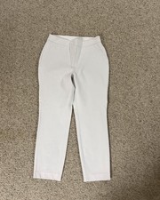 SPANX White High-Waist Shaping Trousers