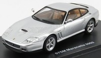 Modellauto Statisch Centauria Ferrari 575M Maranello 2002 Silver Scale 1:43