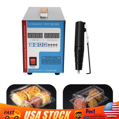110V Ultrasonic Plastic Welder Portable Ultrasonic Spot Welding Machine 500W