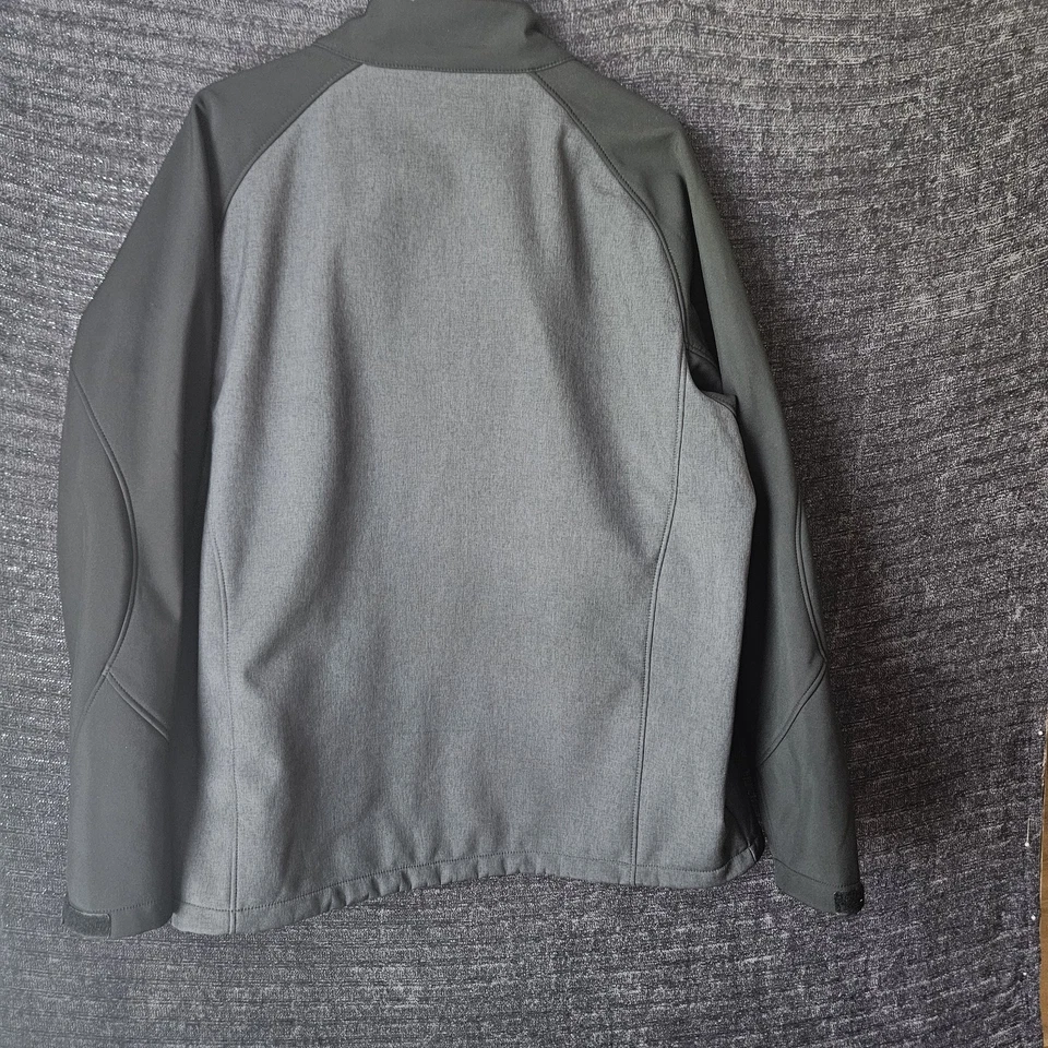 KIRKLAND SIGNATURE Jacket Sz XXL Men's Black Water-Resistant Soft Shell Zip UP - Image 3 of 4