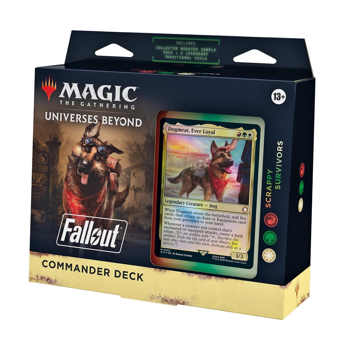 Magic The Gathering Fallout Commander Deck - Scrappy Survivors 100-Card  Deck,... | eBay