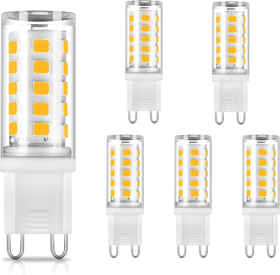 5 Pack G9 LED Bulbs Capsule Bulb for Crystal ChandeliernNo FlickerNon-dimmable - Image 3 of 4
