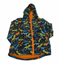 Lily  Dan lightweight rain coat jacket Dinosaurs Size 4-5