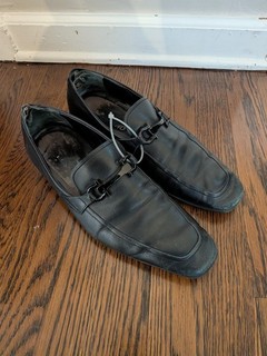 Scarpe eleganti uomo Salvatore Ferragamo Gregory taglia 9 Made in Italy usate