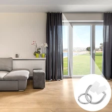  50pcs Curtain Track Glider Sliders - Curtain Wheeled Carriers - Rail Hooks