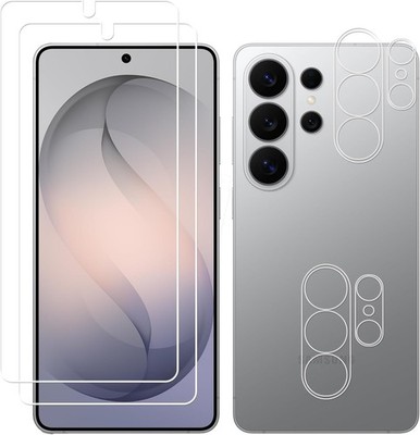 2-Pack Tempered Glass Screen Protector & Camera Lens Protector For Samsung Galax