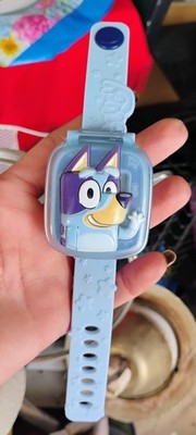 VTech Bluey Kids Talking Interactive Watch Blue Silicone Band- Working