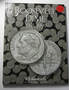 1965-1999 Roosevelt Dimes New Harris & Co.Folder
