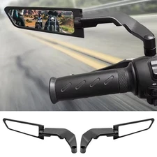 Universal Motorcycle Rearview Wind Wing Mirrors 8mm/10mm for Suzuki DRZ400 400SM