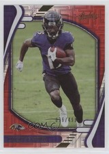 2021 Panini Absolute Red Squares 26/499 Marquise Brown #32 0u5r