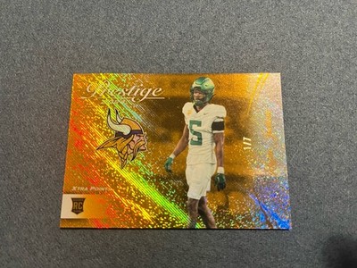 2024 Panini Prestige - SP Khyree Jackson RC Xtra Points Orange - 1 of 7