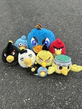 Angry Birds Plush Lot Blues, Nico, etc. Multicolor Medium Small 2010