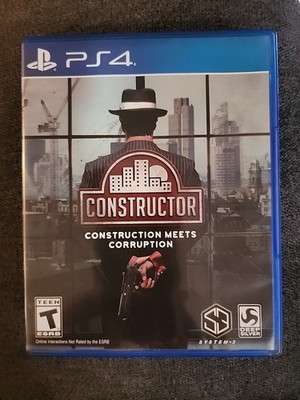 Constructor - Playstation 4 PS4See my other games and listings