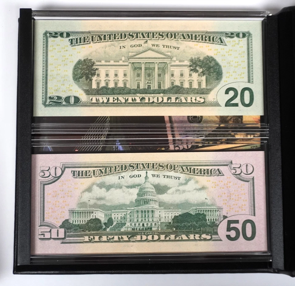 SERIES 2004 BOSTON EVOLUTIONS SET, MATCHING $20 & $50 SERIAL NUMBERS - Image 3 of 4