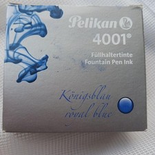 Pelikan 4001 Konigsblau fountain pen ink ebf40d