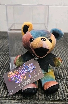 Grateful Dead Bean Plush Bear Collectible by Liquid Blue Dark Star