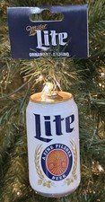 2025 Christmas Miller Lite Hanging Ornament By Ruz New.