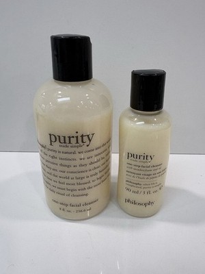 philosophy Purity Made Simple Cleanser Bundle Full Size + Travel Size