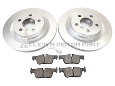 Rear 2 Brake Discs And Pads For BMW X2 F39 18d 18i 20d 20i 17-23 (Check 300mm)