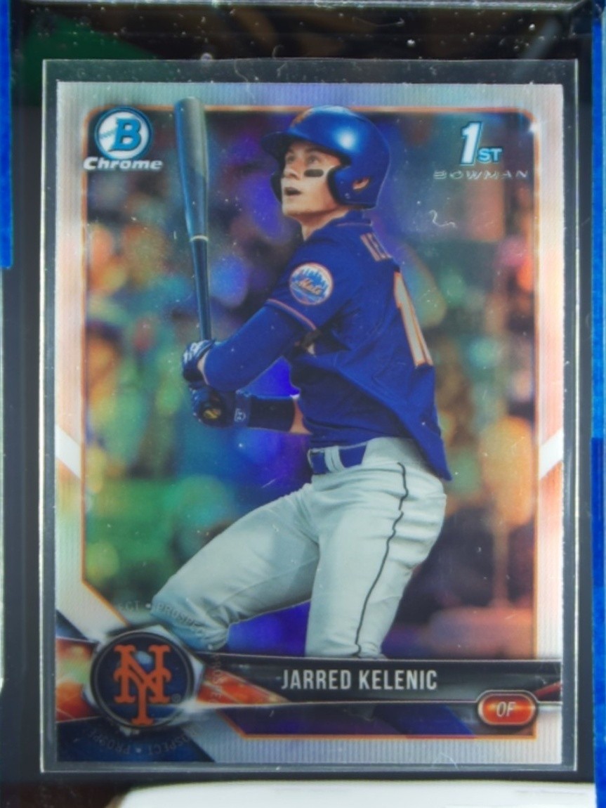 2018 Bowman Draft Jarred Kelenic Chrome Refractors #BDC-6 Mets