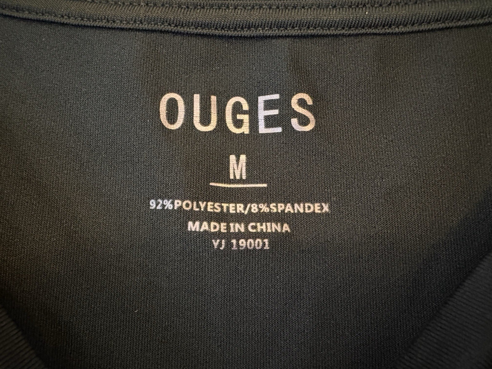 Women’s Ouges Black Cropped Size Medium Split Bac… - image 4