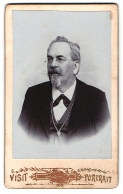 Fotografie Wenzel E. im Porträt 