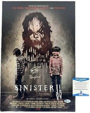 Nicholas Nick King signed 12x18 Poster Bughuul Mr. Boogie Sinister 2