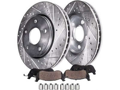 For 2013-2019 Ford Taurus Brake Pad and Rotor Kit Rear Detroit Axle 22963CPMR