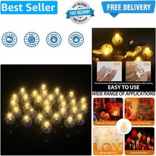 30Pcs Balloon Lights, LED Mini Round Ball Balloon Light Paper Lantern Lights ...